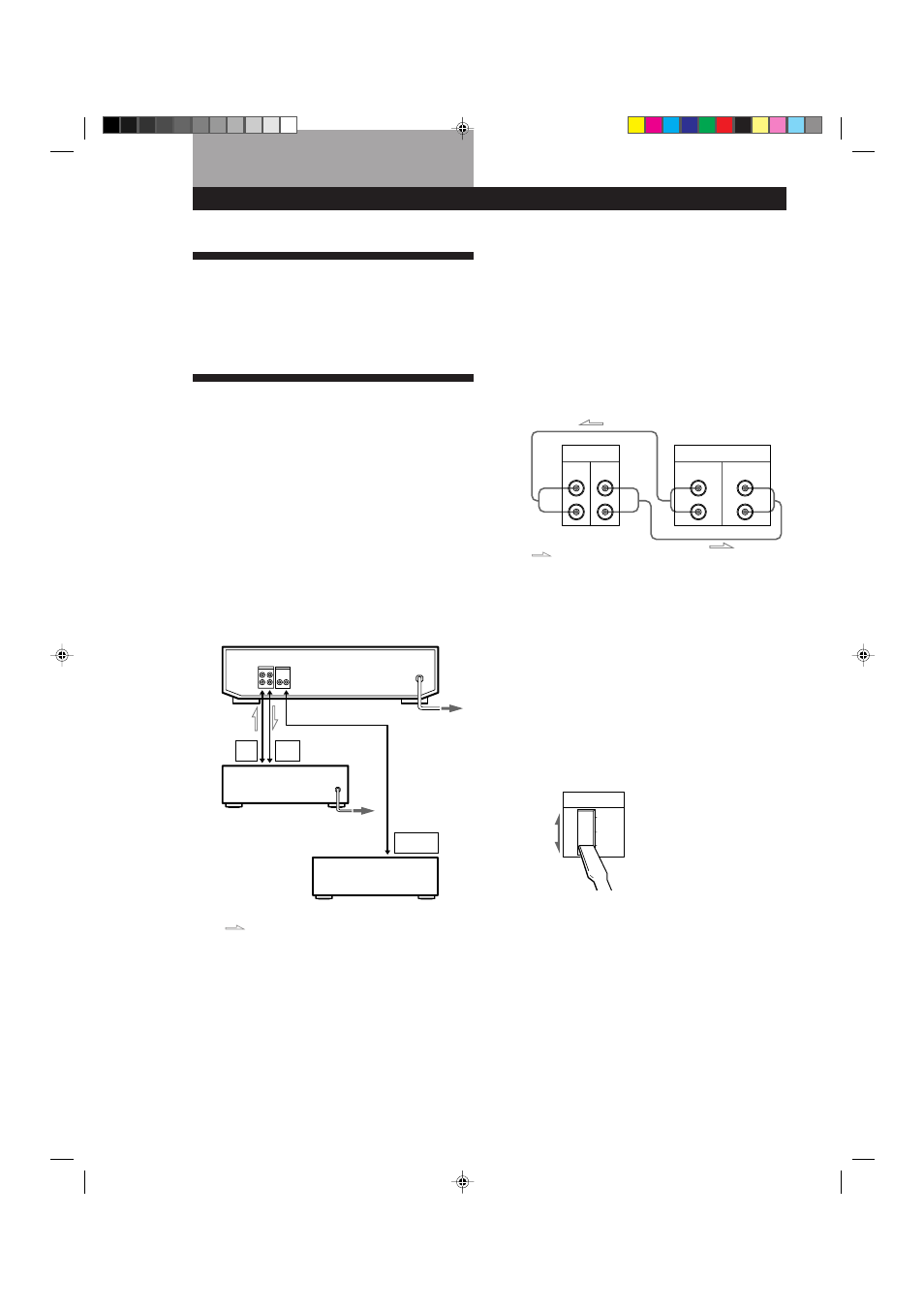 Unpacking, Hooking up the system, Getting started | Hookups, Connecting the ac power cord, Where do i go next | Sony TC-WE525 User Manual | Page 4 / 68