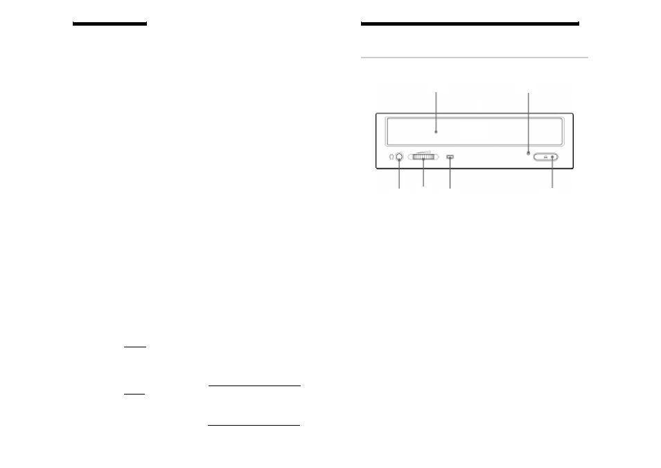 Introduction, Parts & controls, Location and function of parts and controls | Sony CRX - 160E User Manual | Page 4 / 13