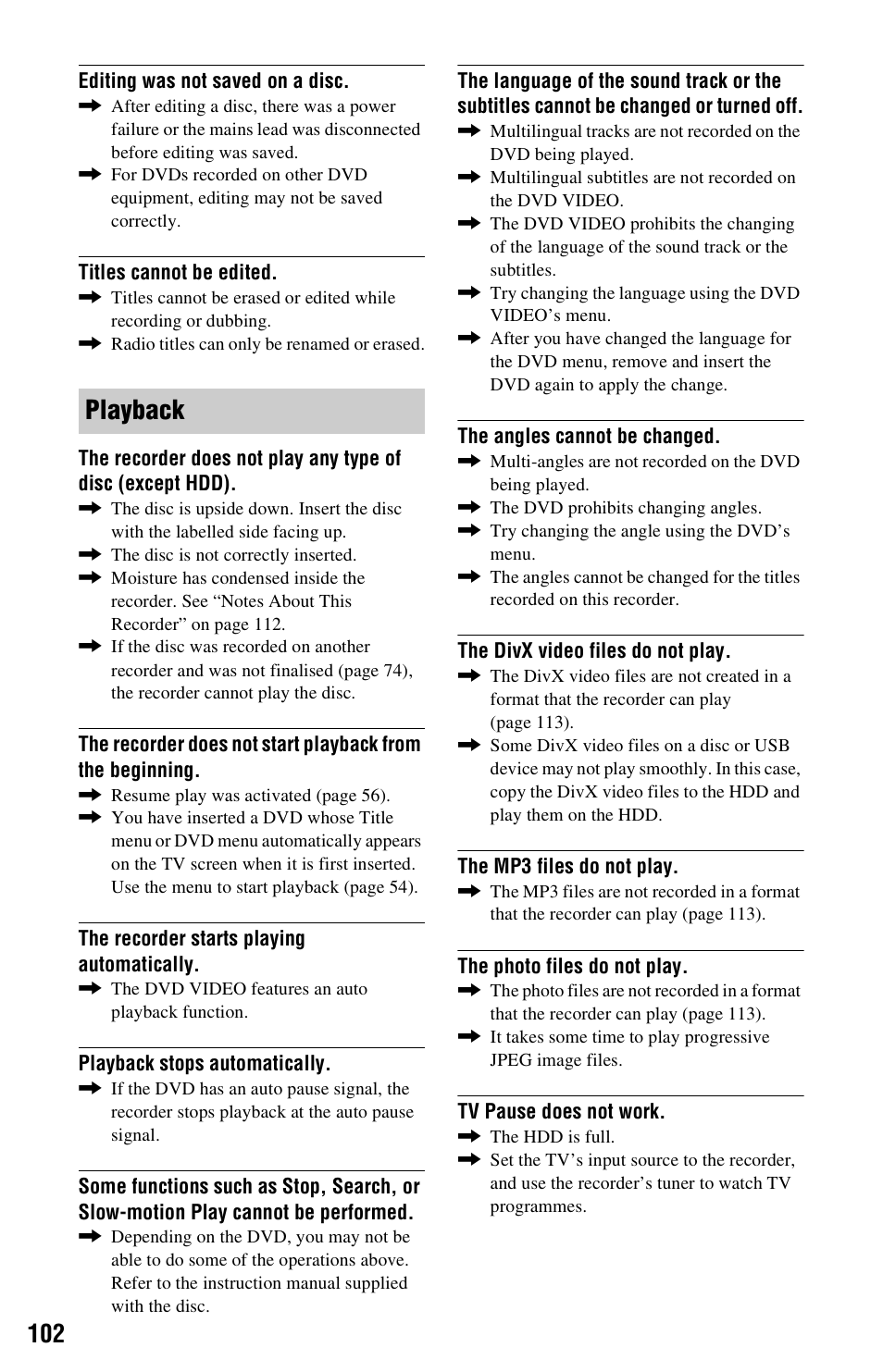 Playback | Sony 4-131-978-11(1) User Manual | Page 102 / 120