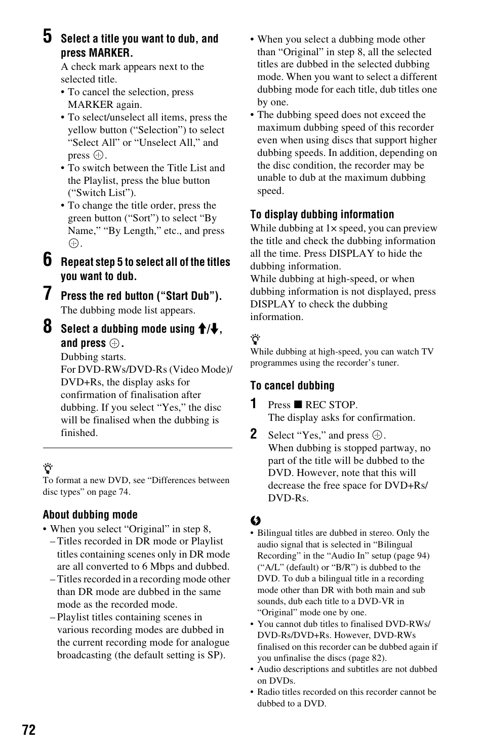 Sony 4-131-978-11(1) User Manual | Page 72 / 120