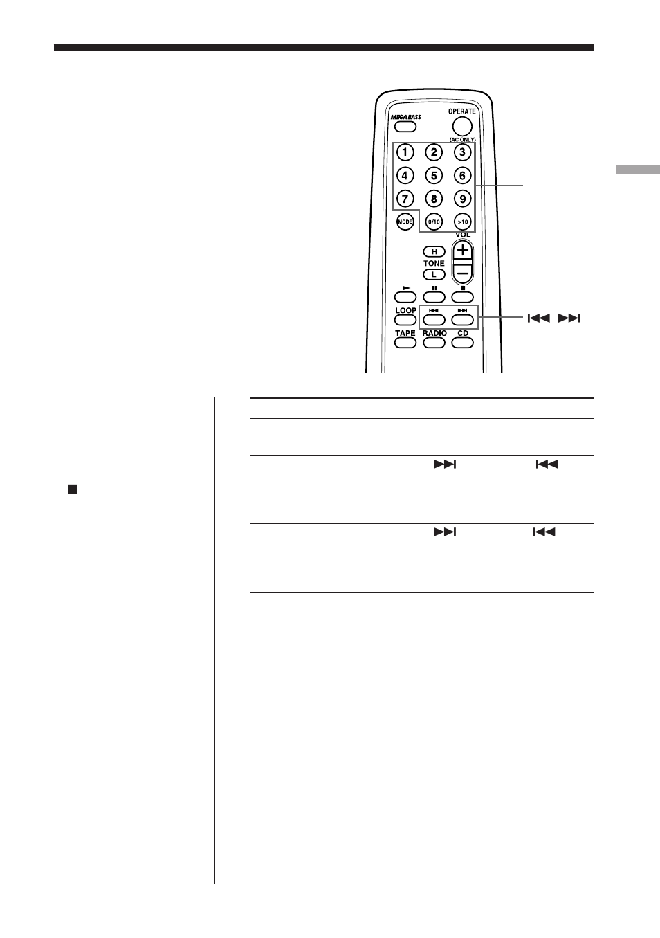 Locating a specific track | Sony CFD-V37L User Manual | Page 13 / 56