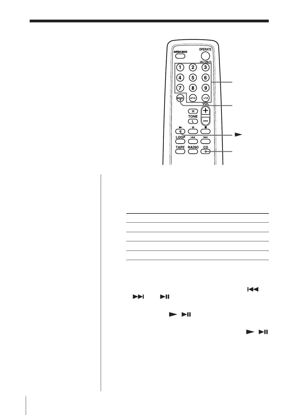 Playing tracks repeatedly | Sony CFD-V37L User Manual | Page 14 / 56