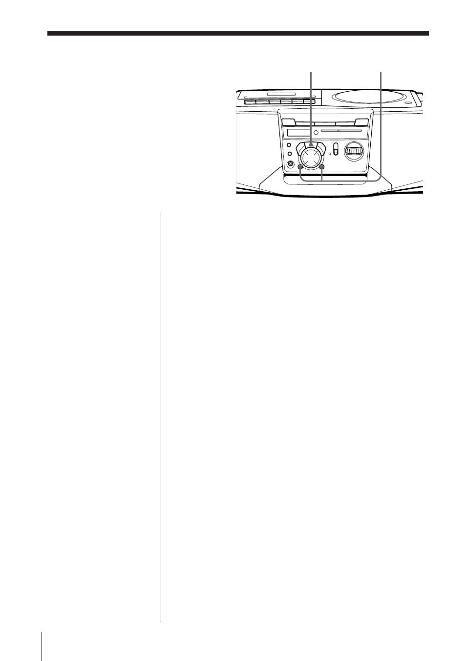 Adjusting the sound emphasis | Sony CFD-V37L User Manual | Page 20 / 56