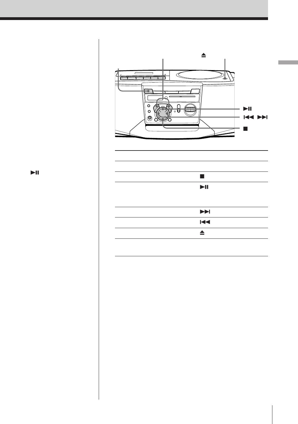 Basic operations 5 | Sony CFD-V37L User Manual | Page 5 / 56