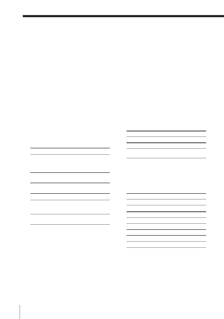 Especificaciones, Información complementaria, Sección del deck de cassettes | General, Sección del reproductor de discos compactos, Sección de la radio | Sony CFD-V37L User Manual | Page 54 / 56