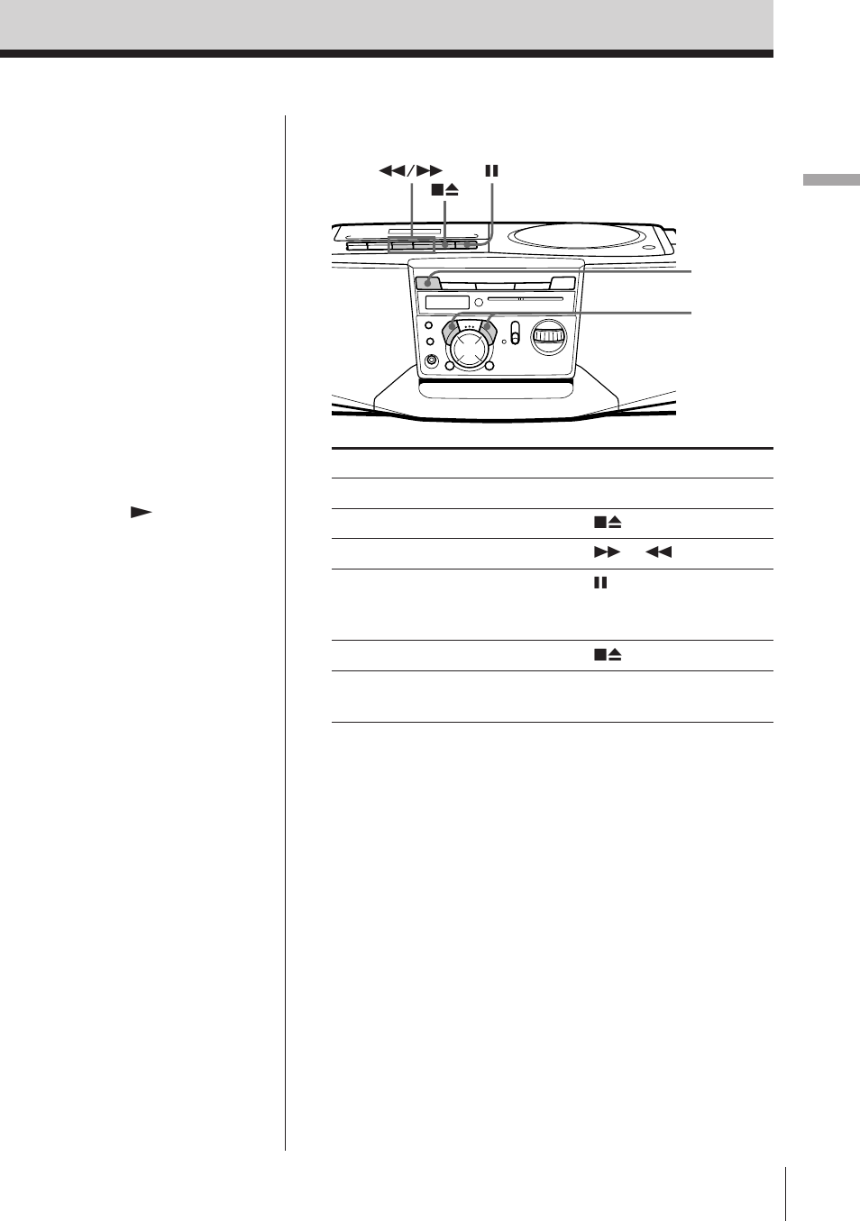 Basic operations 9 | Sony CFD-V37L User Manual | Page 9 / 56