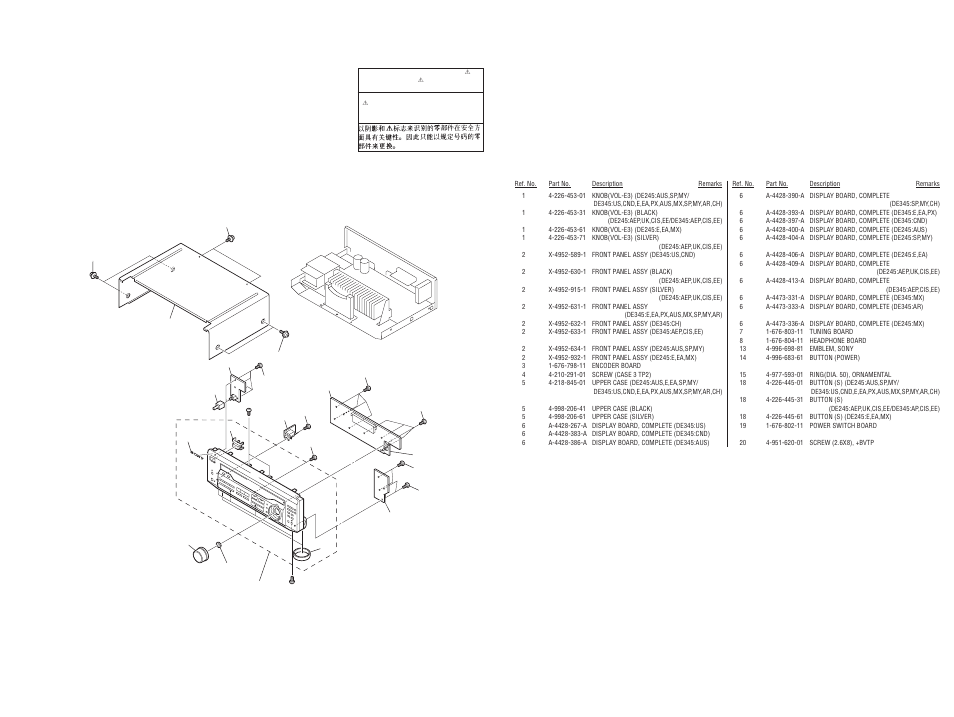 Sony STR-DE345 User Manual | Page 19 / 32