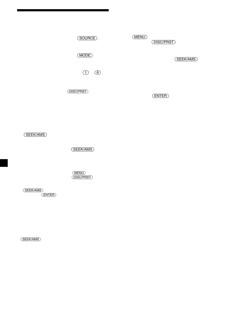 Sony MDX-C6400R User Manual | Page 106 / 152