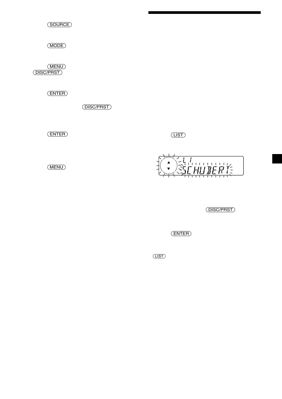 Locating a disc by name | Sony MDX-C6400R User Manual | Page 13 / 152