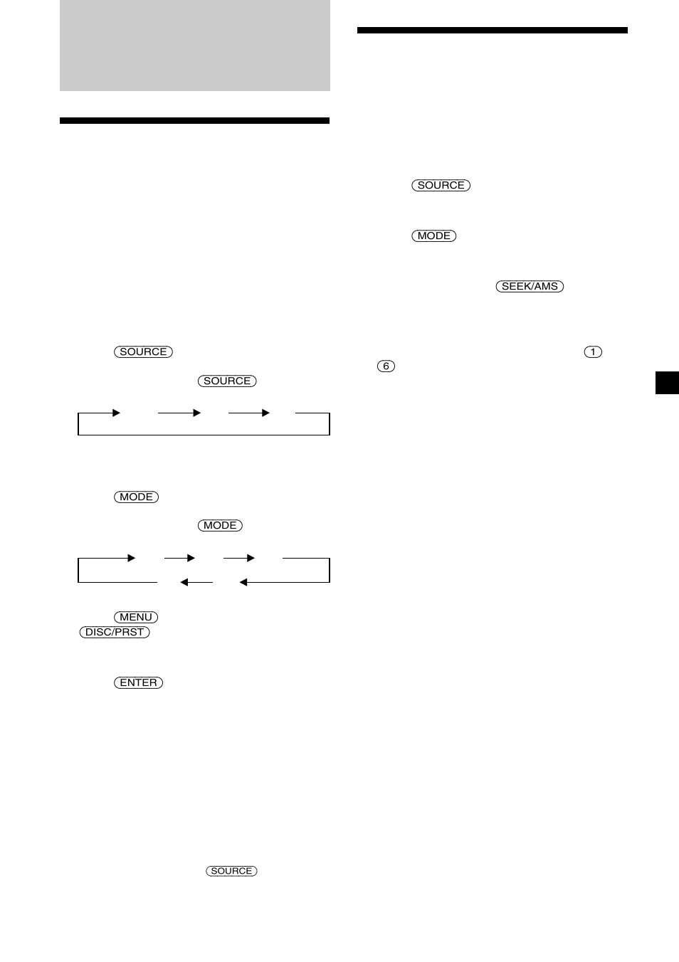 Radio | Sony MDX-C6400R User Manual | Page 15 / 152