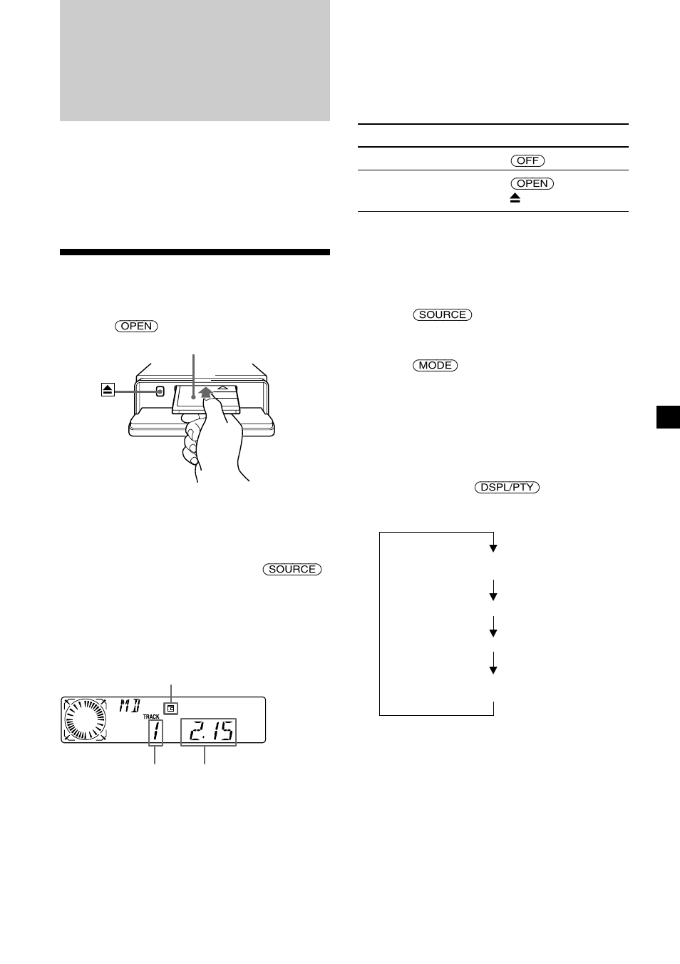 Reproductor de md unidad de cd/md (opcional), Reproducción de un md | Sony MDX-C6400R User Manual | Page 39 / 152