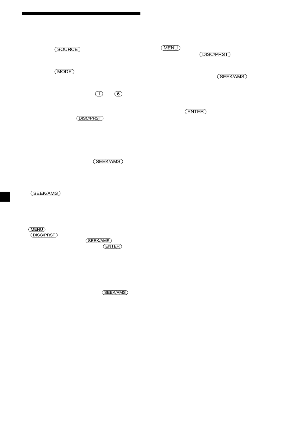 Motta de lagrade kanalerna | Sony MDX-C6400R User Manual | Page 76 / 152