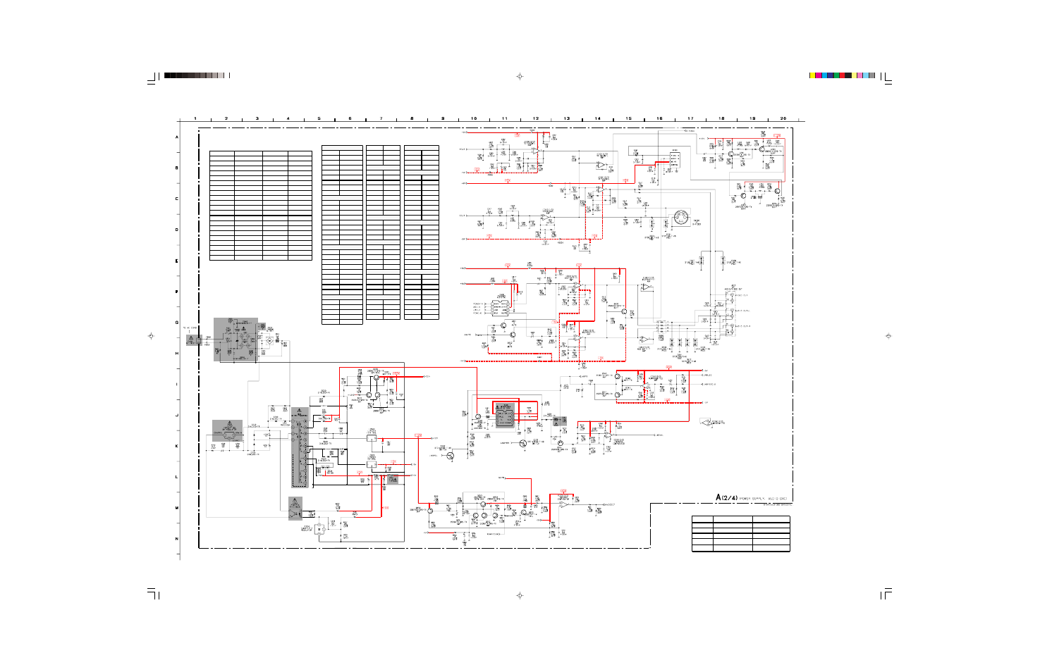 A board schematic (2/4) | Sony SAT-B55 RM-Y139 User Manual | Page 18 / 36