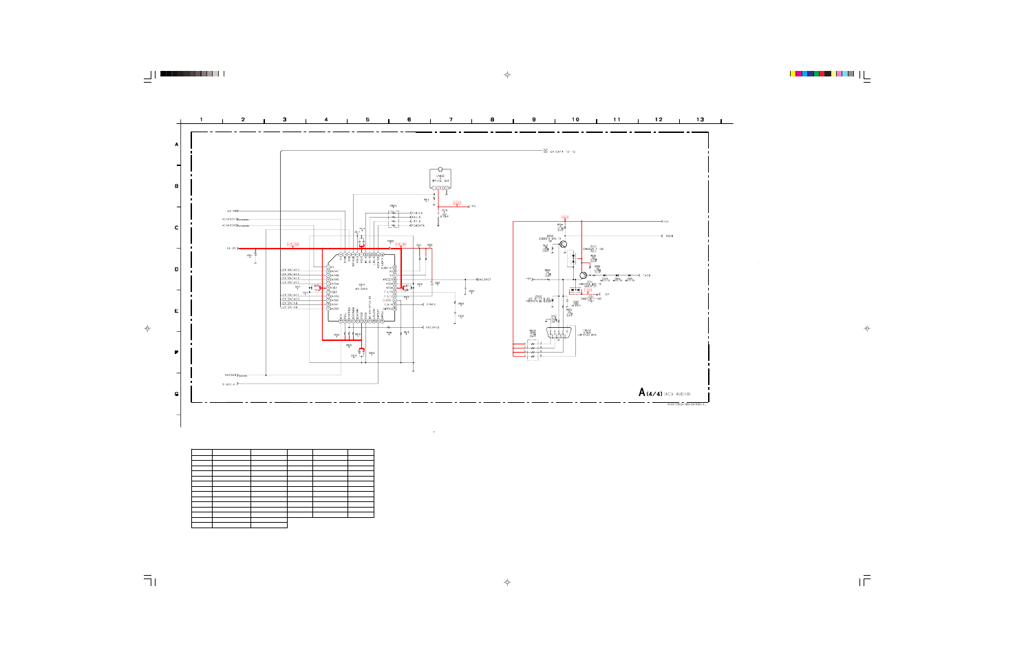 A board schematic (4/4) | Sony SAT-B55 RM-Y139 User Manual | Page 20 / 36