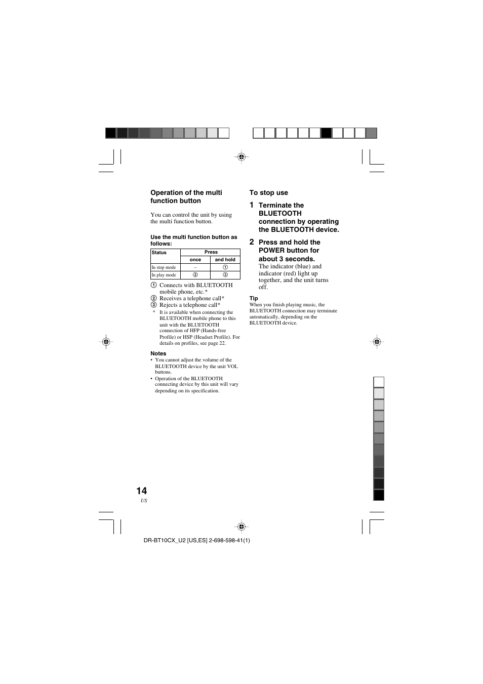 Sony DRBT10CX User Manual | Page 14 / 52