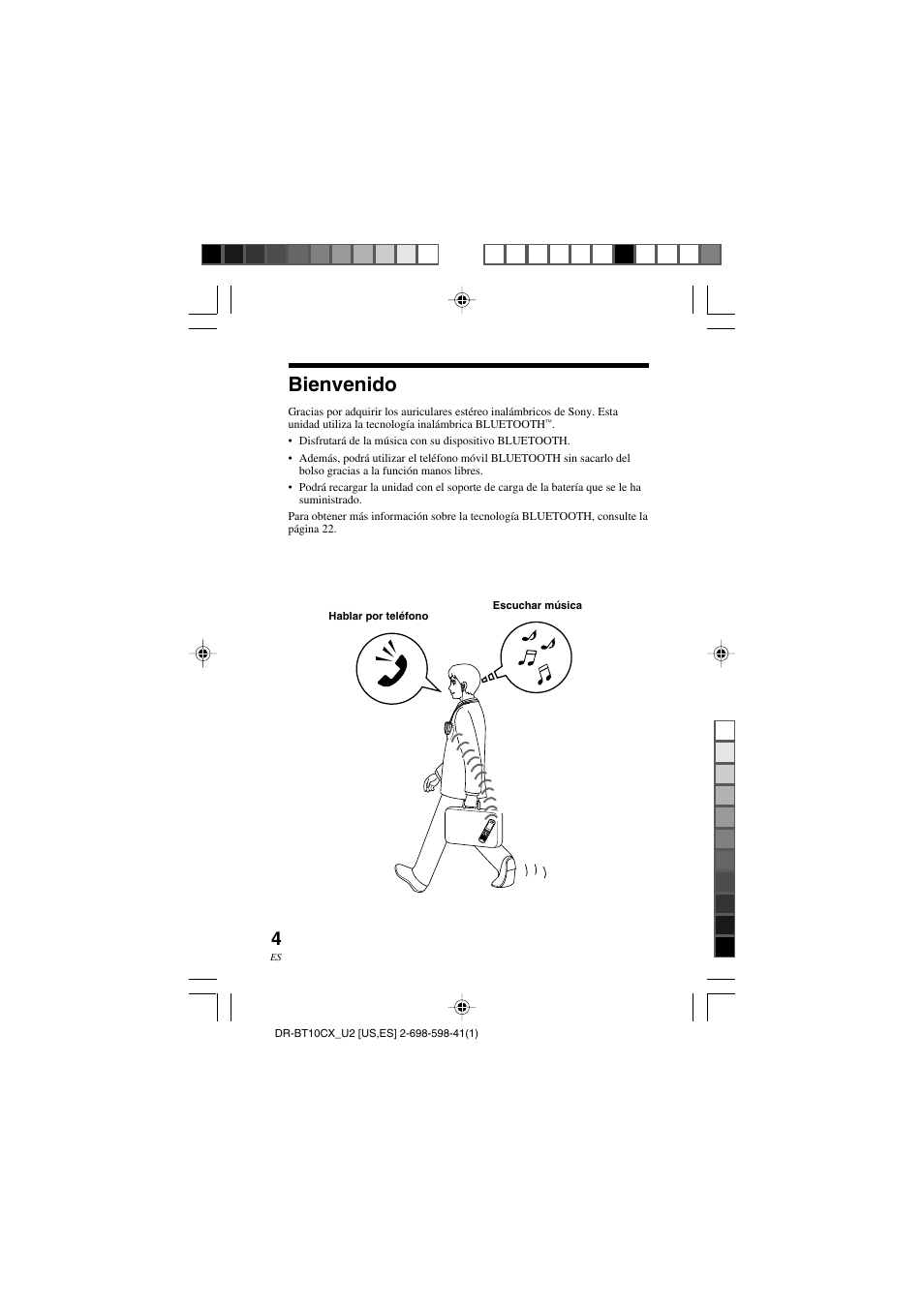 Bienvenido | Sony DRBT10CX User Manual | Page 28 / 52