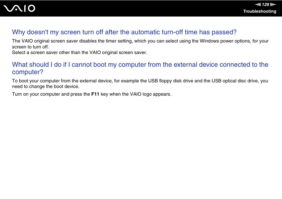 Sony VAIO VGN-P500 User Manual | Page 128 / 165