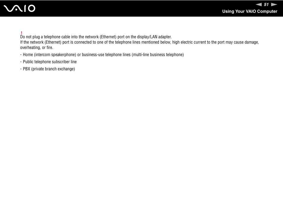 Sony VAIO VGN-P500 User Manual | Page 51 / 165