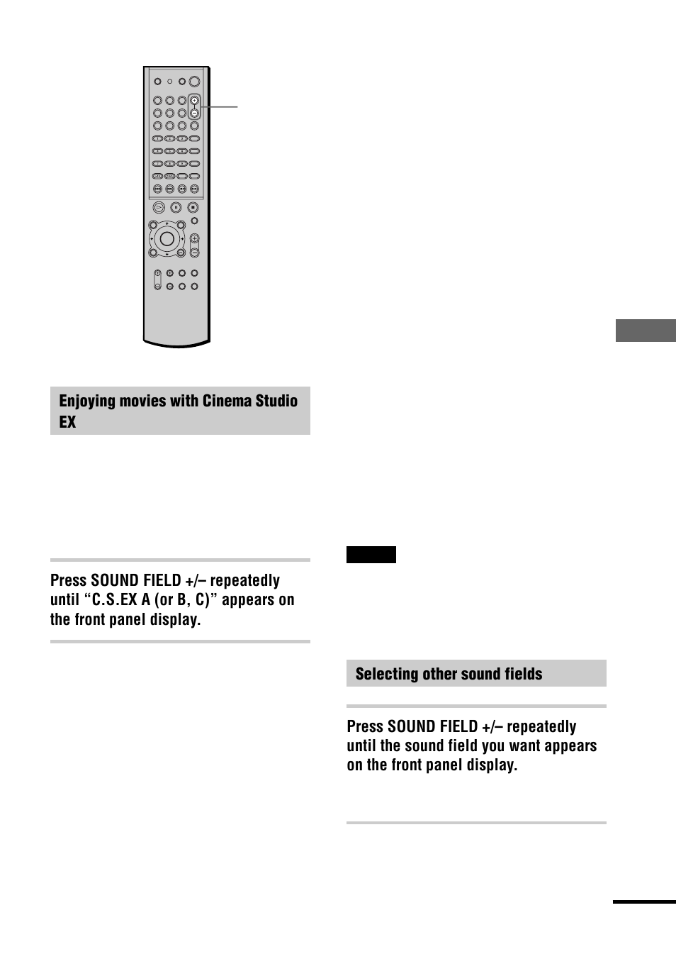 Sony AVD-S10 User Manual | Page 47 / 164