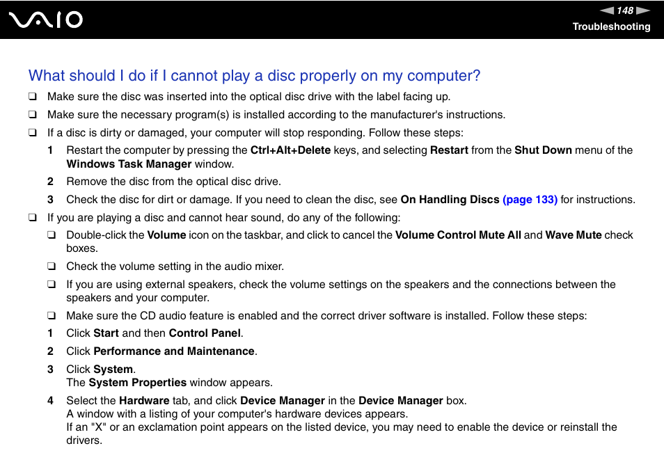 Sony VGC-RC300 User Manual | Page 148 / 177