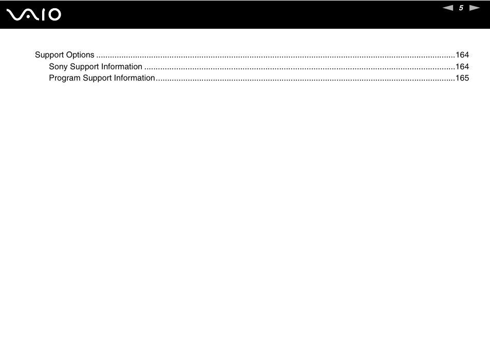 Sony VGC-RC300 User Manual | Page 5 / 177