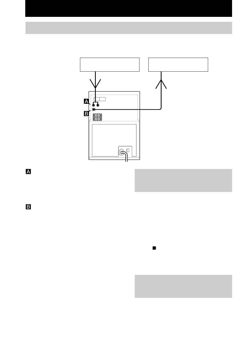 Hooking up optional components, Listening to audio from a connected component, Recording on a connected component | Sony CMT-CP101 User Manual | Page 18 / 24