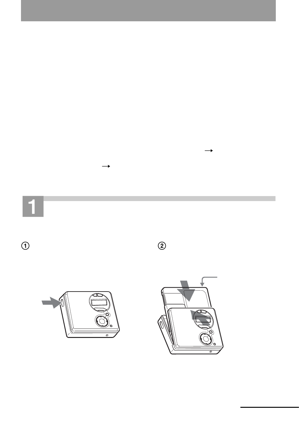 Recording an md right away! (synchro-recording), Insert an md | Sony MZ-R410 User Manual | Page 13 / 64