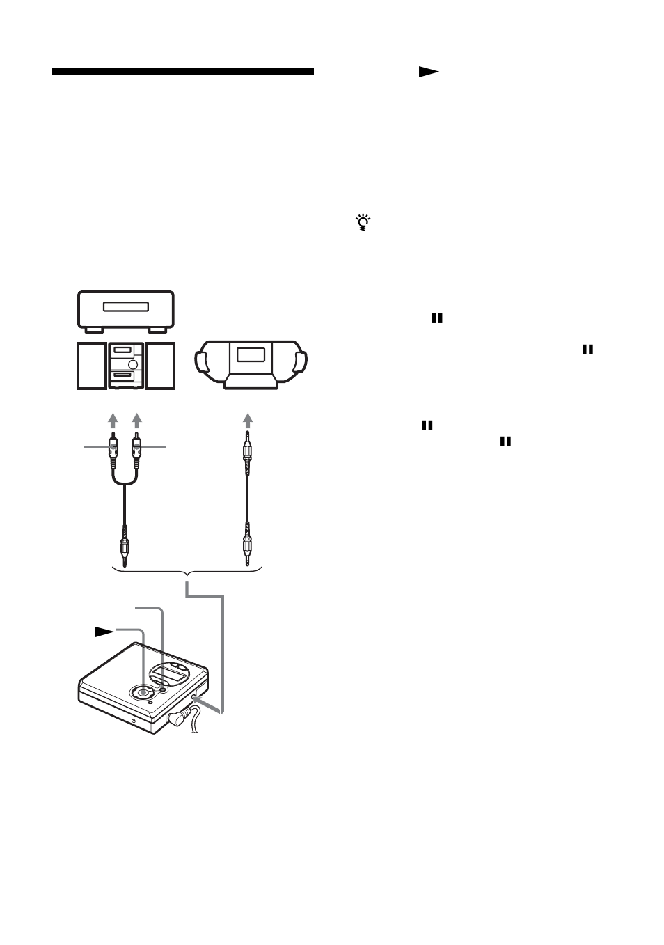 Recording in analog (analog recording), Recording in analog, 20 recording in analog (analog recording) | Sony MZ-R410 User Manual | Page 20 / 64