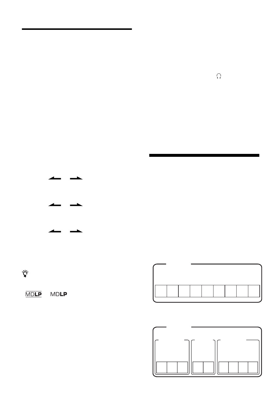 Beginning of a track | Sony MZ-R410 User Manual | Page 22 / 64