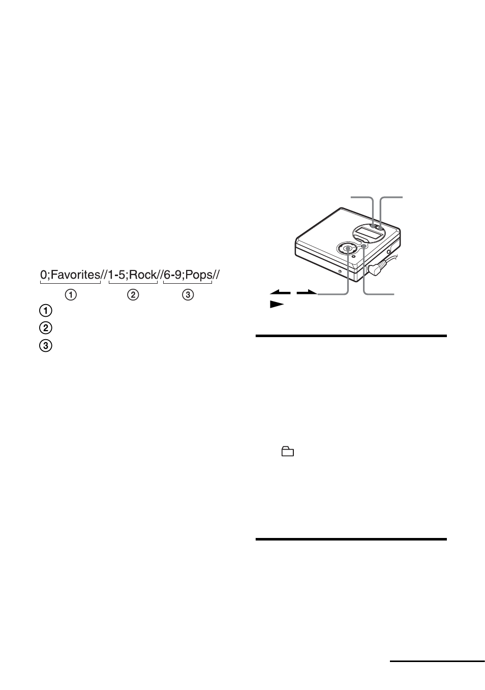 To activate group mode (group mode recording), Recording a track into a new group | Sony MZ-R410 User Manual | Page 23 / 64