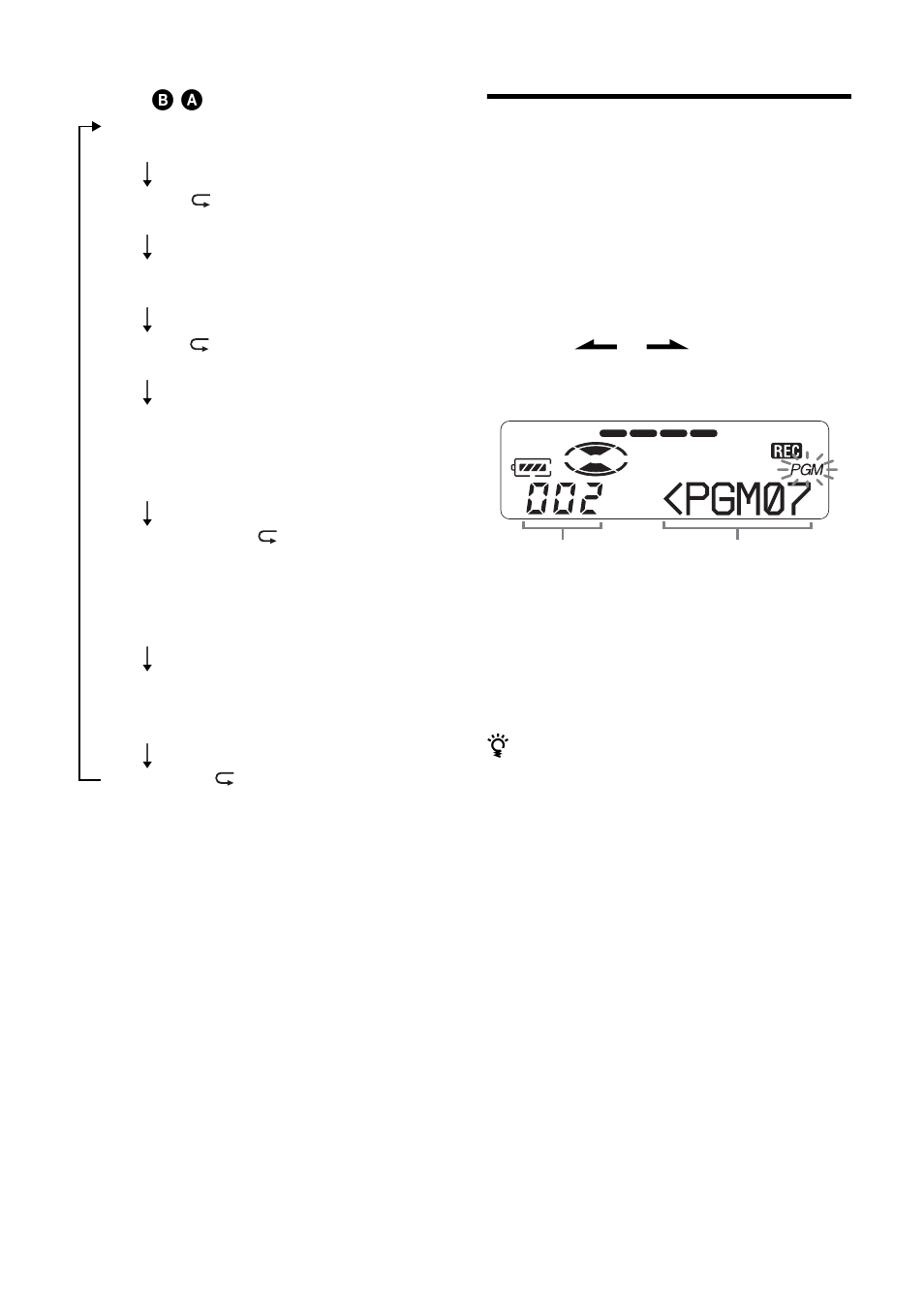 Creating a program (program play) | Sony MZ-R410 User Manual | Page 31 / 64