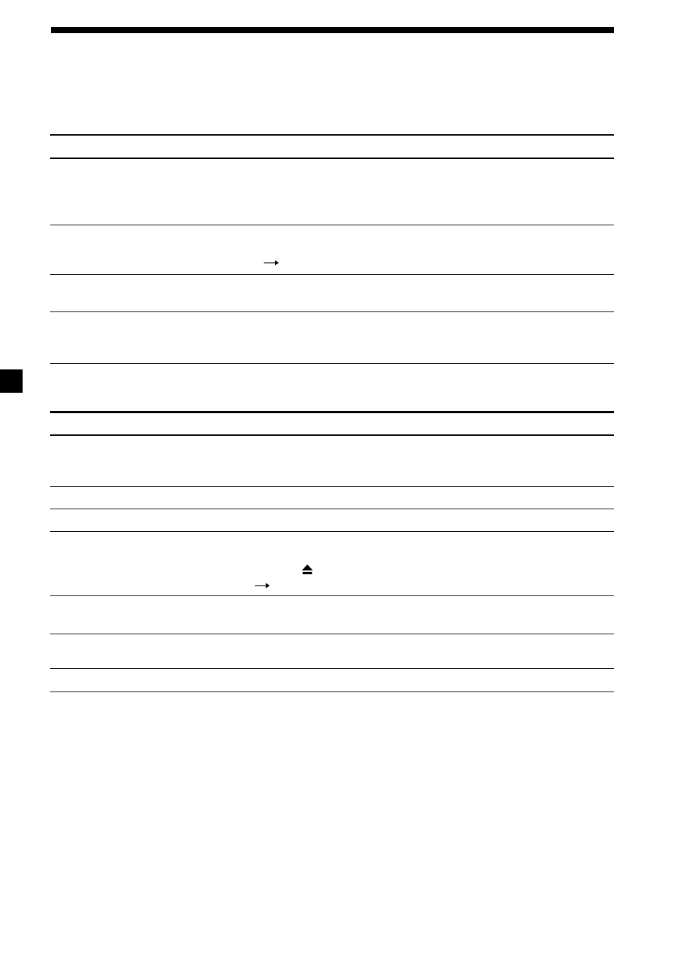 24 troubleshooting guide | Sony CDX-4000R User Manual | Page 24 / 100