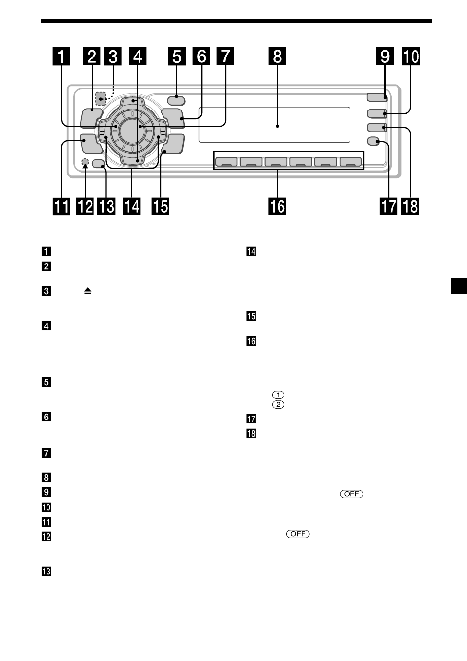 5localización de los controles | Sony CDX-4000R User Manual | Page 29 / 100