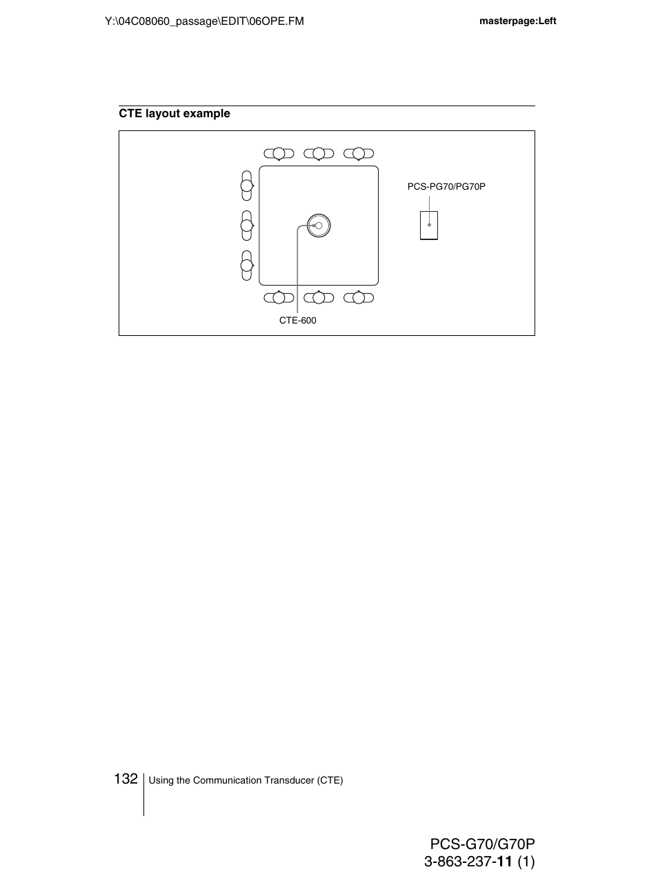 Sony PCS-G70P User Manual | Page 132 / 236