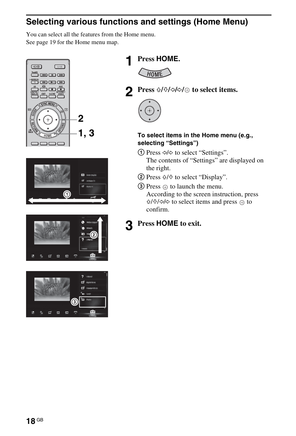 Sony 55HX92X User Manual | Page 18 / 40