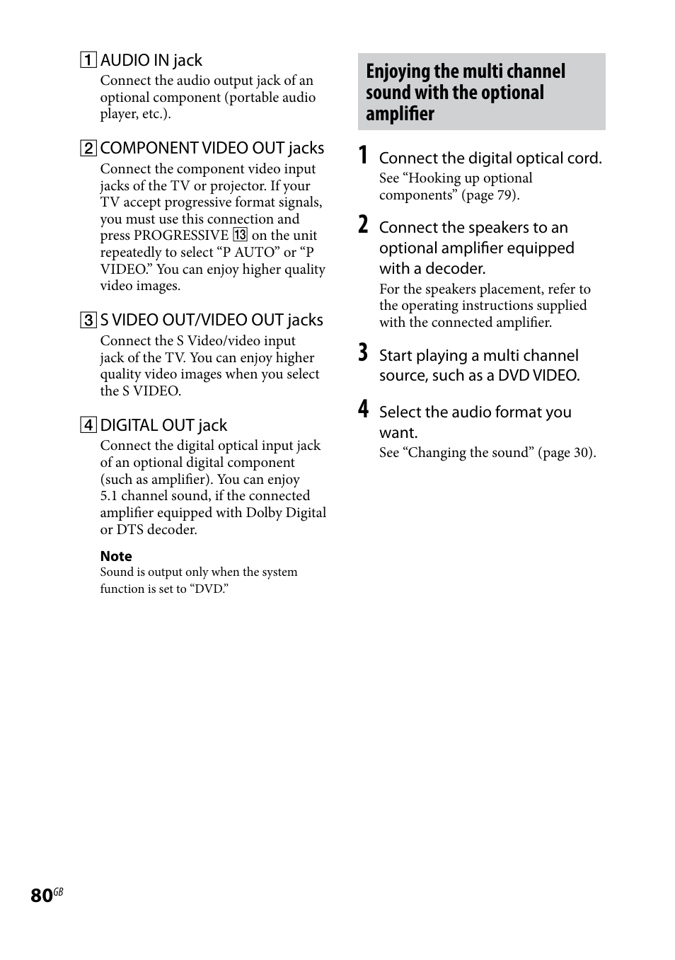 Sony CMT-DH30 User Manual | Page 80 / 112