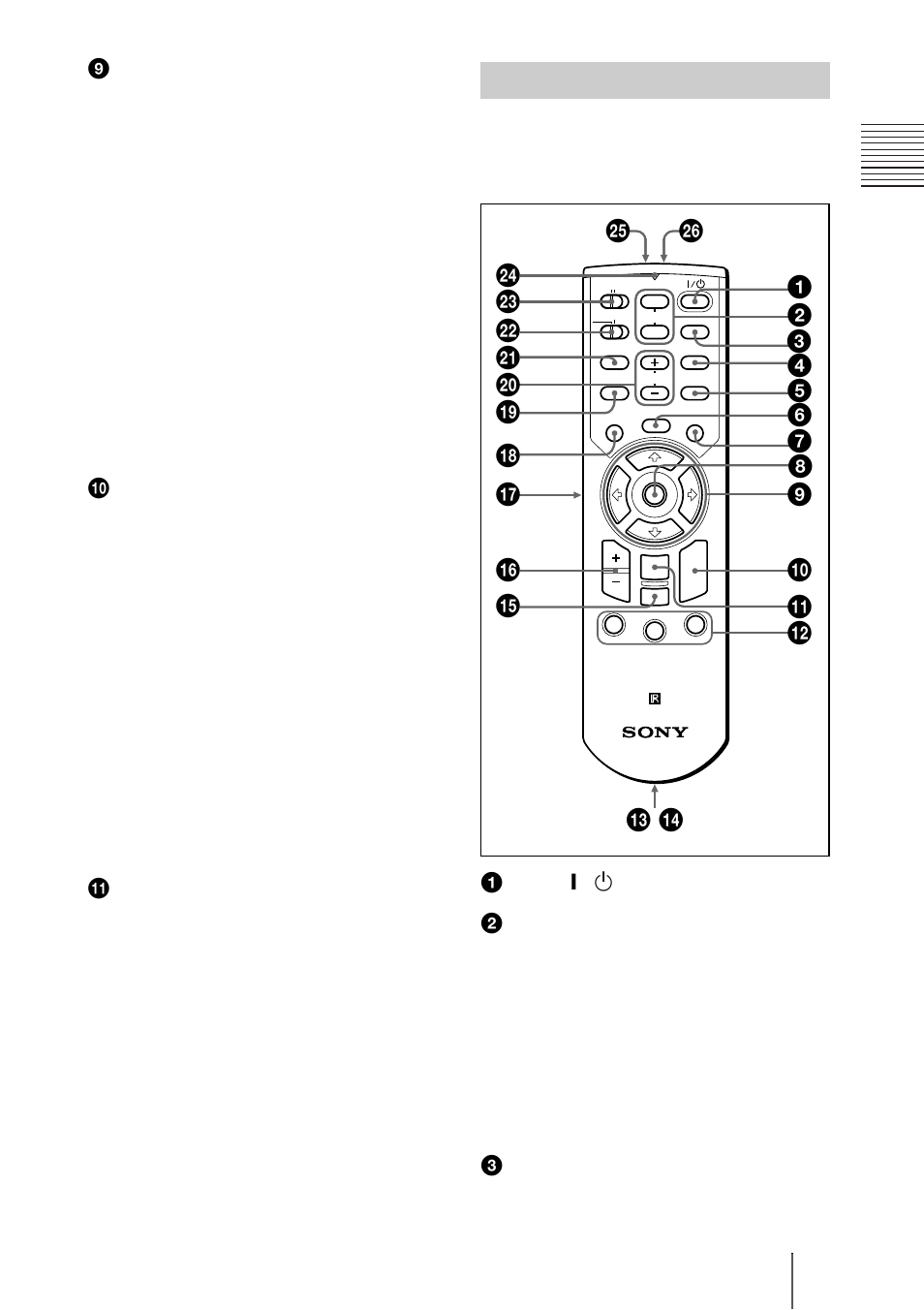 Mando a distancia, G/ y, b/b-y/p, Sync/hd, vd) (tipo bnc) | Kclavija ac in, Atecla, B teclas muting, Ctecla input | Sony PX35 User Manual | Page 121 / 165