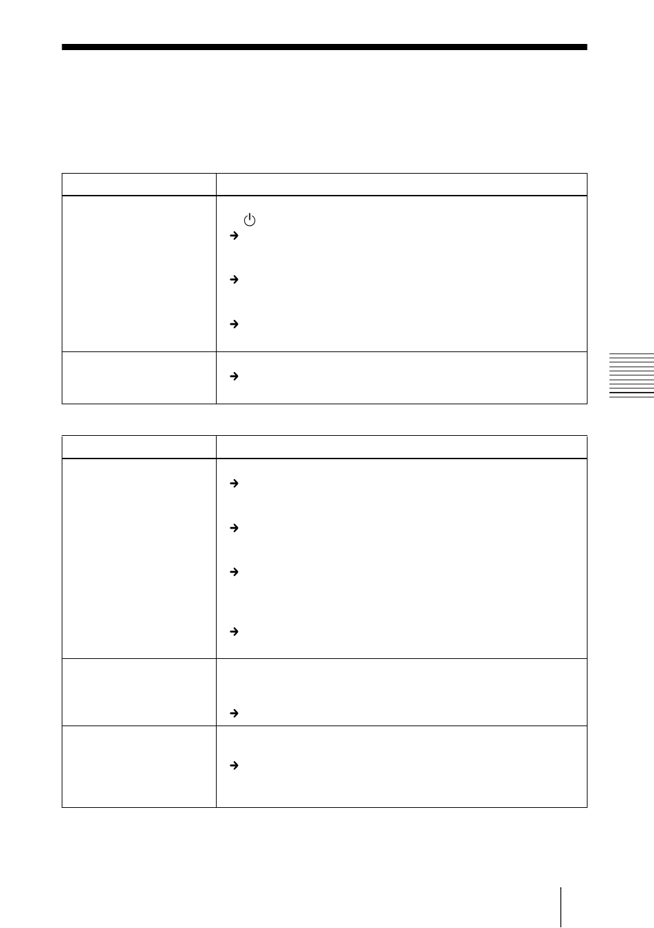 Solución de problemas | Sony PX35 User Manual | Page 151 / 165