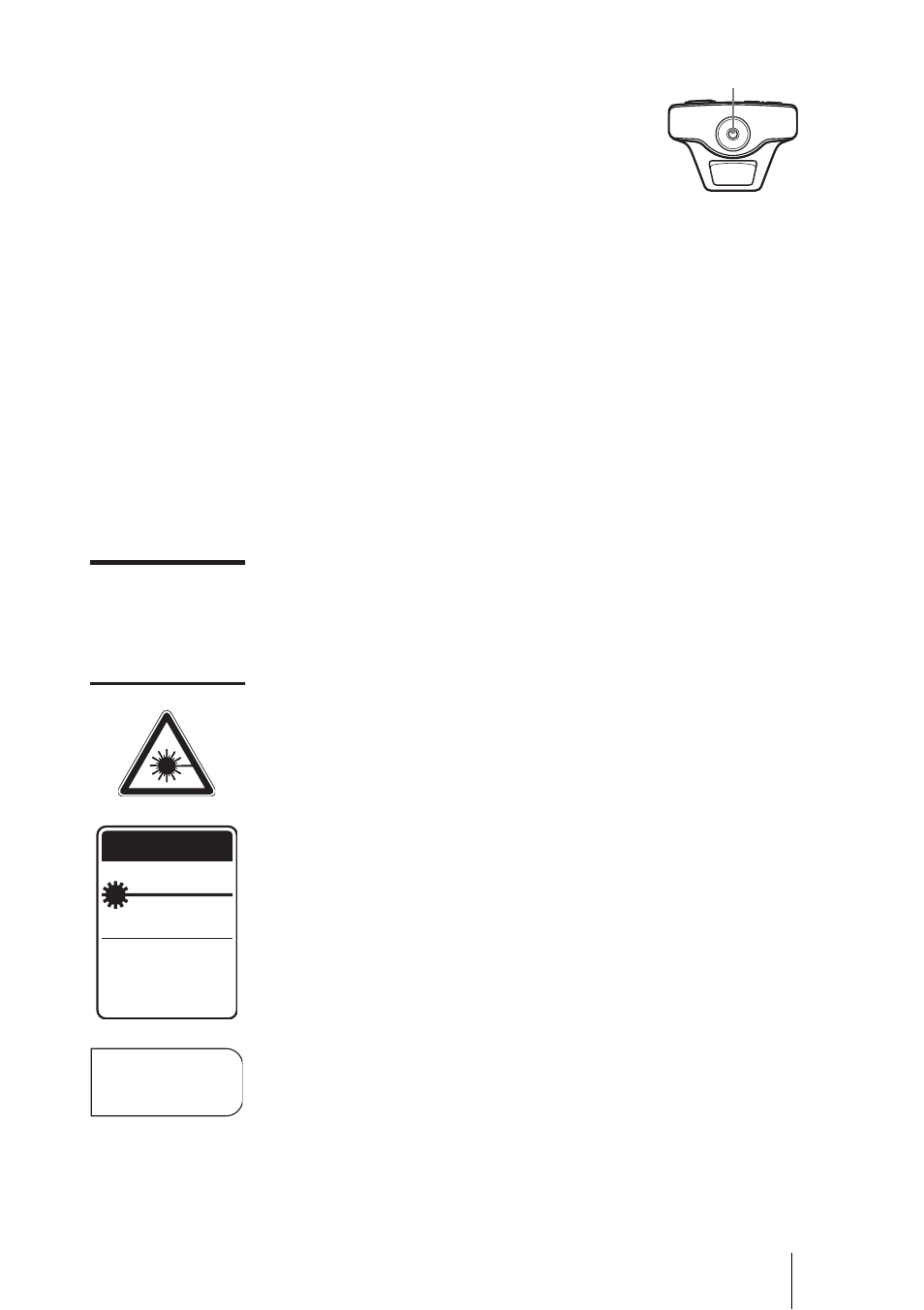 Caution | Sony PX35 User Manual | Page 3 / 165