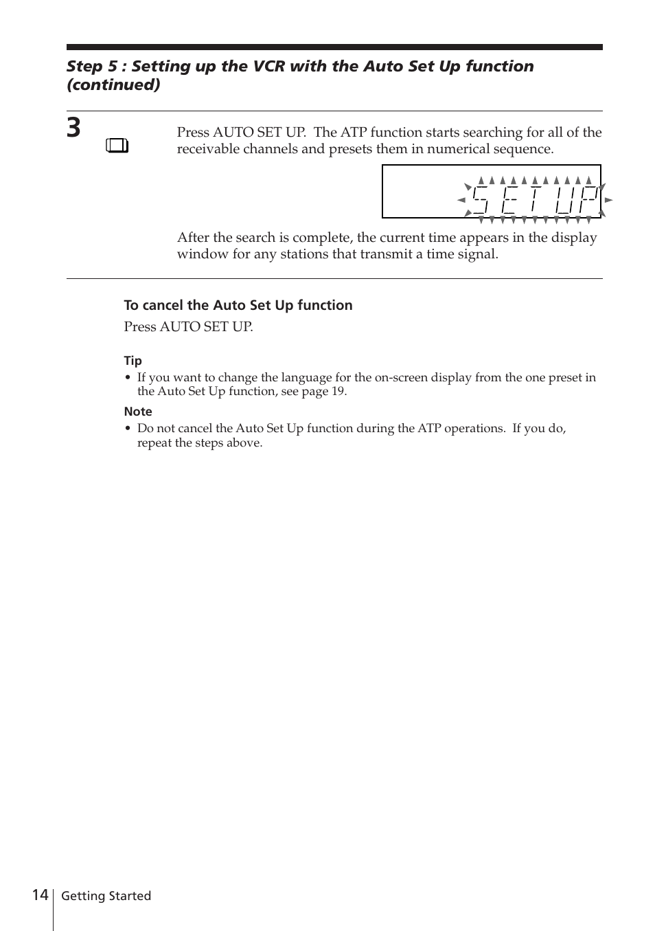Sony SLV-E580EG User Manual | Page 14 / 72