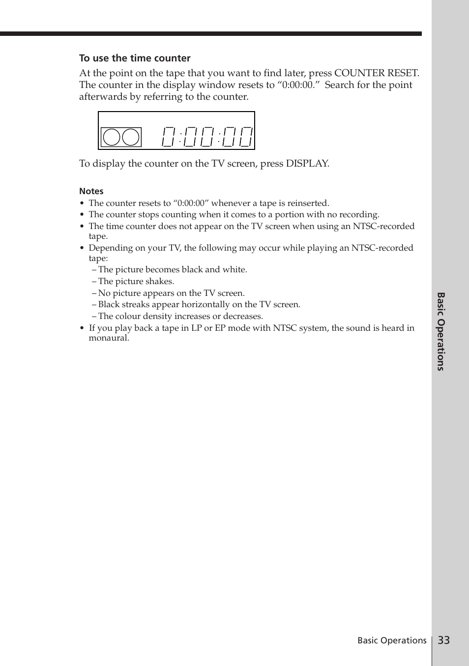 Sony SLV-E580EG User Manual | Page 33 / 72