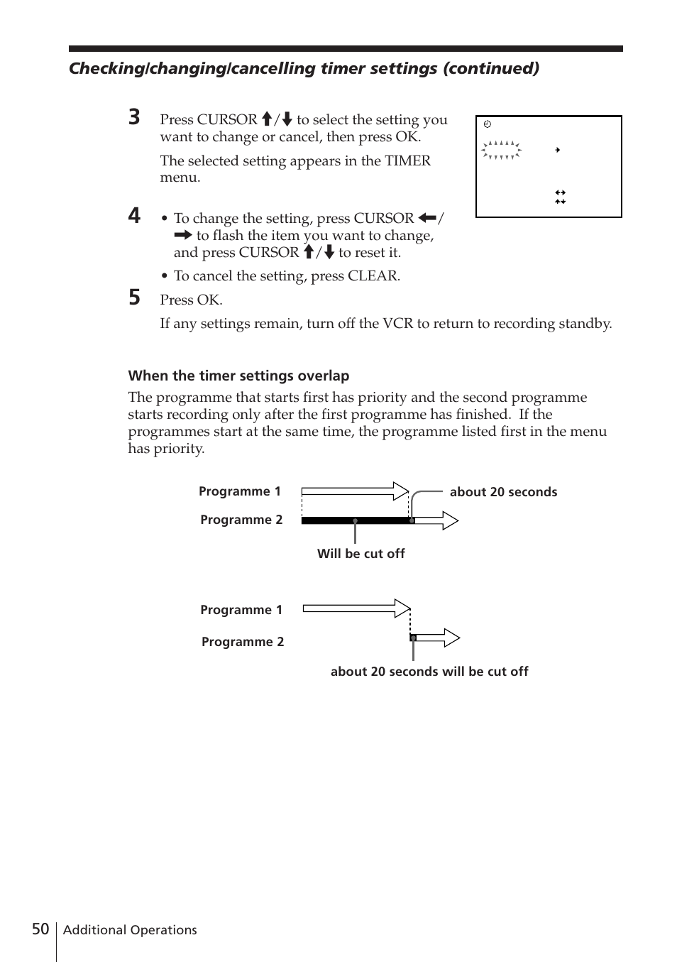 Sony SLV-E580EG User Manual | Page 50 / 72