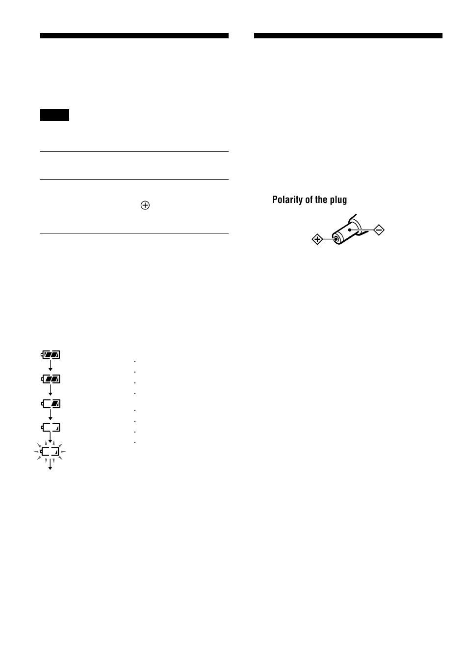 Using dry batteries, Notes on the power source, 24 using dry batteries | Sony D-FJ75TR User Manual | Page 24 / 32