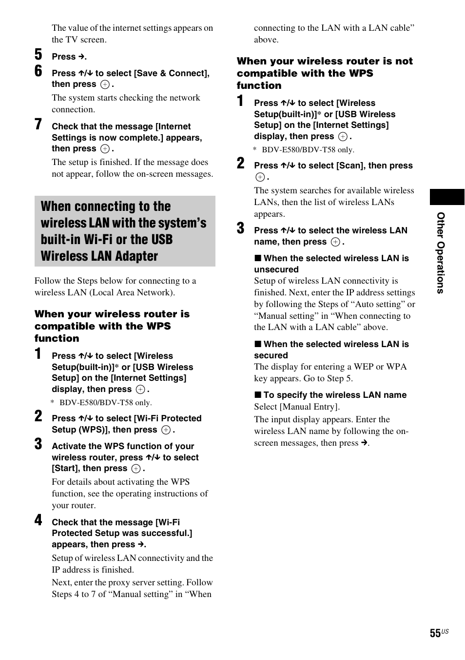 Sony BDVE580 User Manual | Page 55 / 80