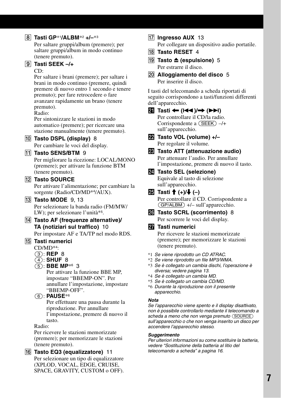 Sony CDX-GT300S User Manual | Page 65 / 100
