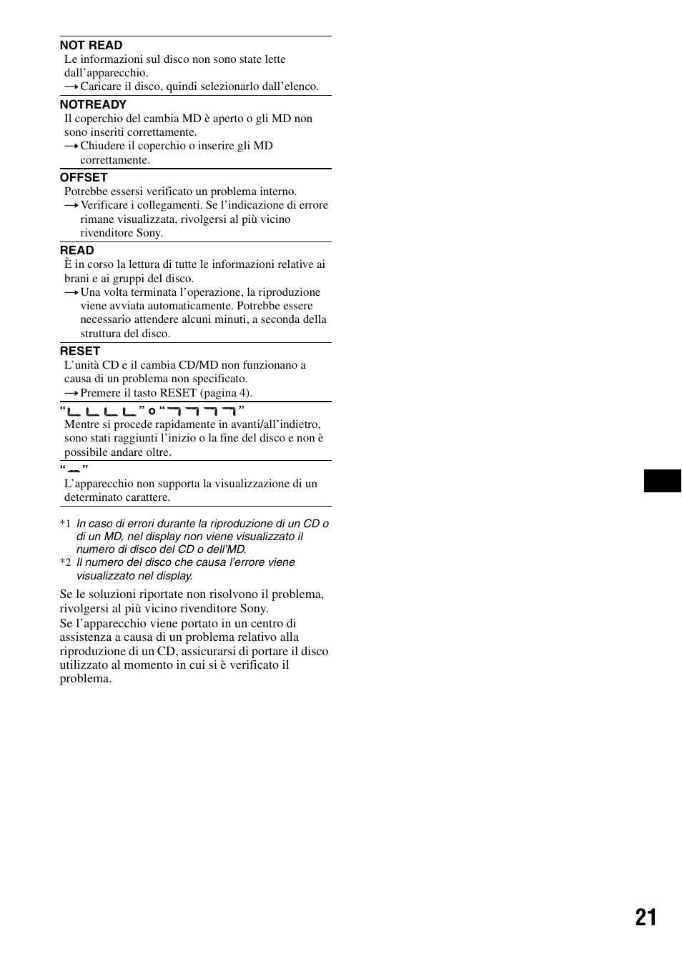 Sony CDX-GT300S User Manual | Page 79 / 100