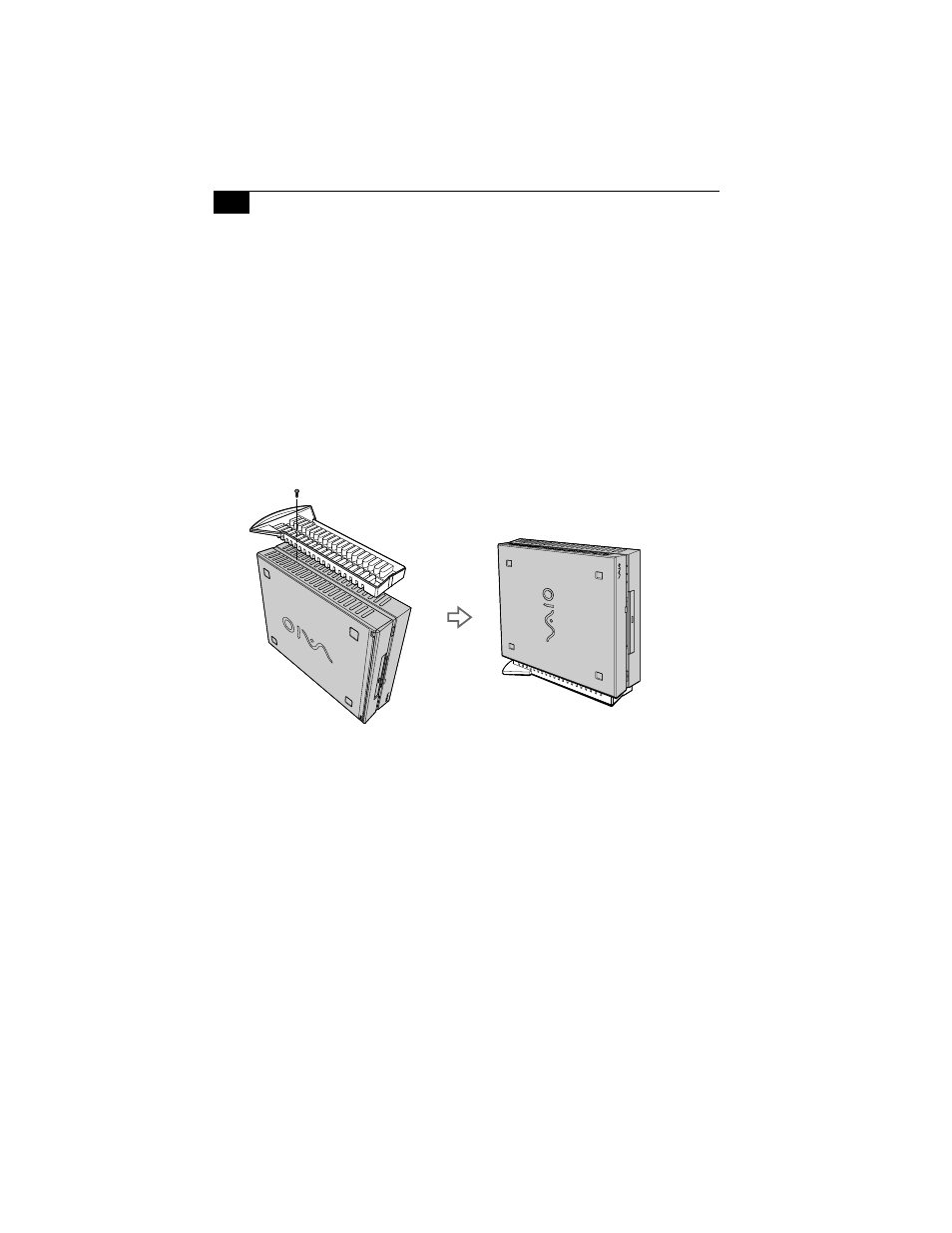 Attaching the stand to the system unit | Sony PCV-L600S User Manual | Page 14 / 48