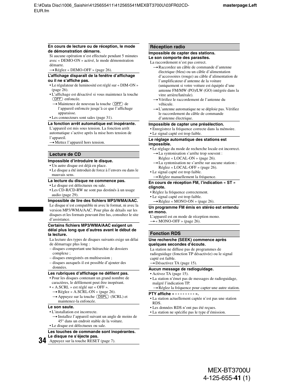 Sony Bluetooth BT3700U User Manual | Page 100 / 180