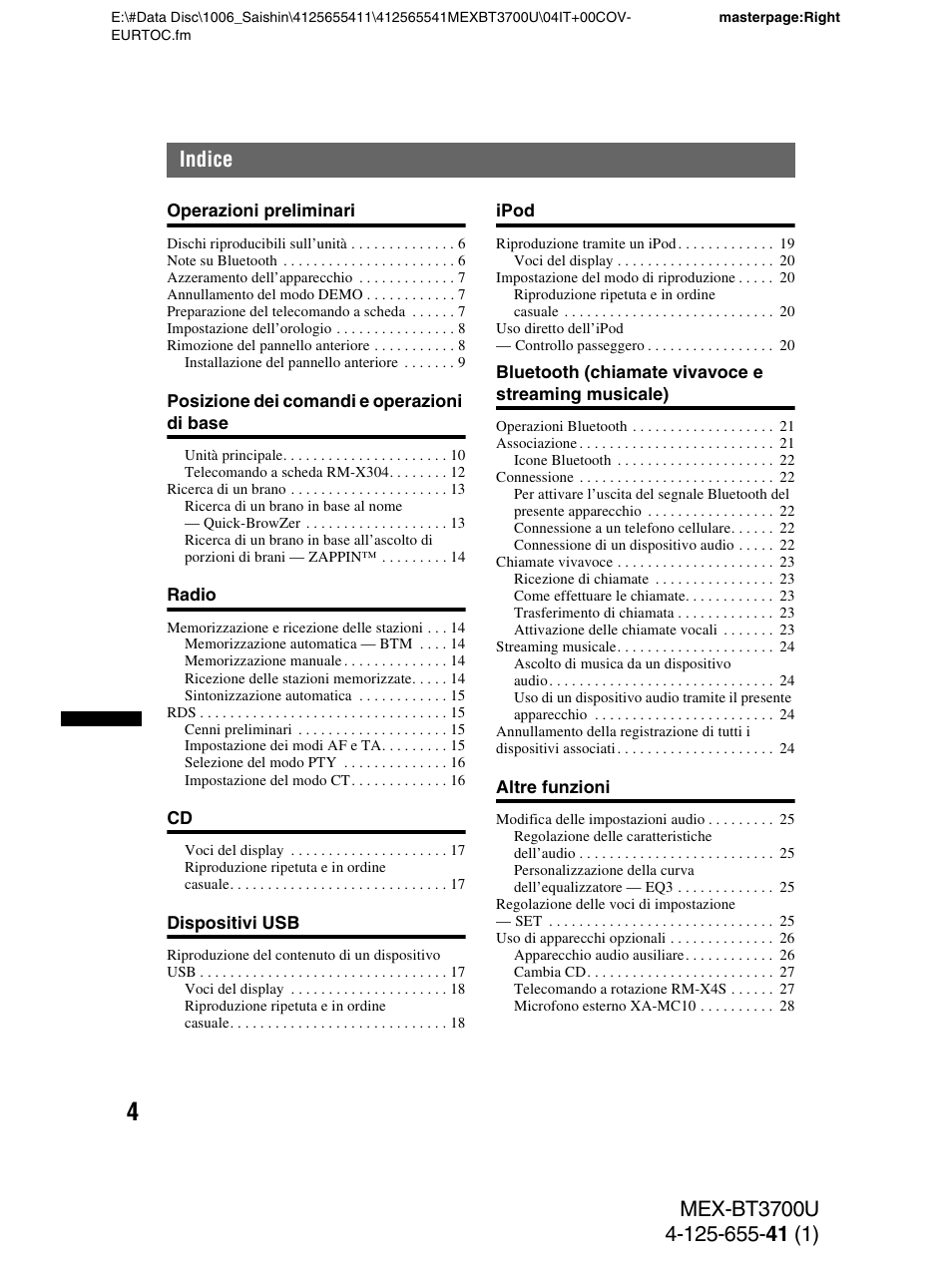 Sony Bluetooth BT3700U User Manual | Page 106 / 180