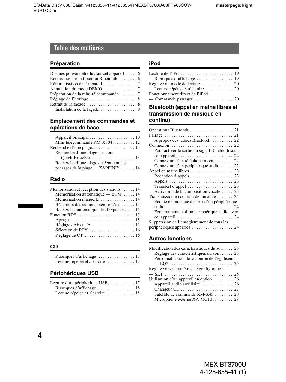 Sony Bluetooth BT3700U User Manual | Page 70 / 180
